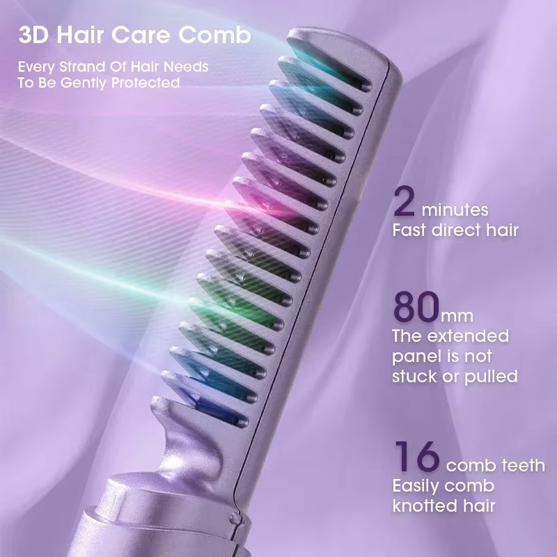 MiniGlide Cordless Hair Straightener & Brush