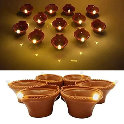 LED Water Sensor Diyas (Re-Usable & Long Lasting)