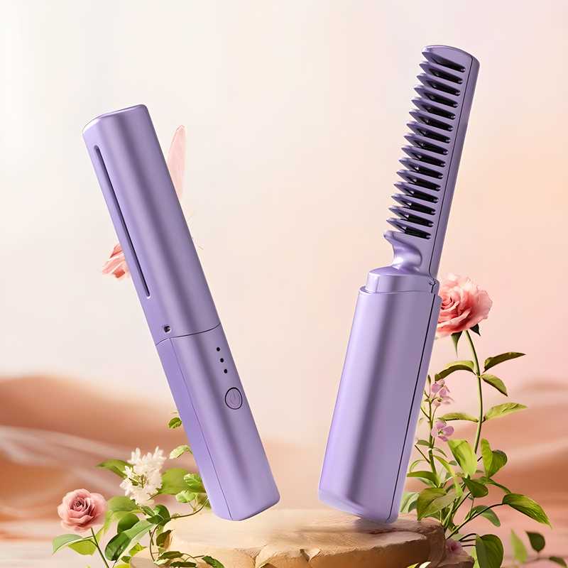 MiniGlide Cordless Hair Straightener & Brush