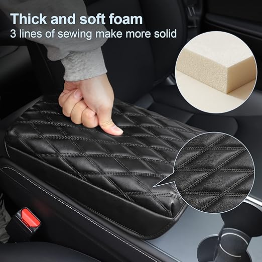 AutoEase™ Leather Armrest Seat Box Cover