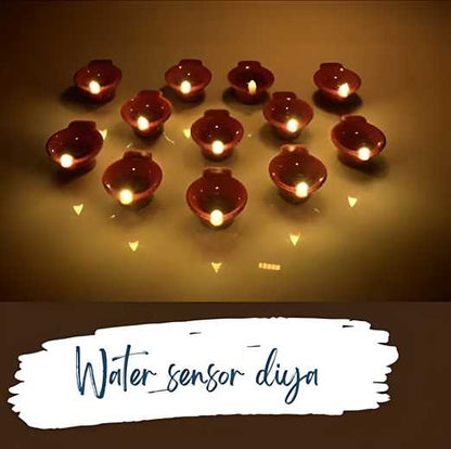 LED Water Sensor Diyas (Re-Usable & Long Lasting)