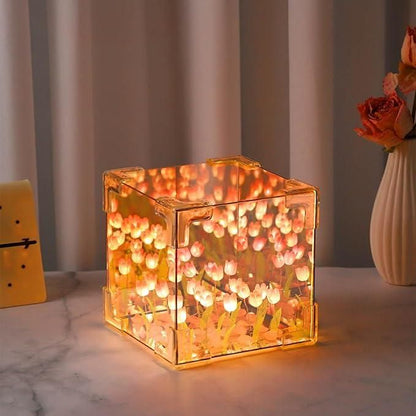 DIY Infinity Tulip Lamp