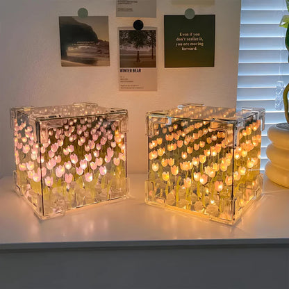 DIY Infinity Tulip Lamp