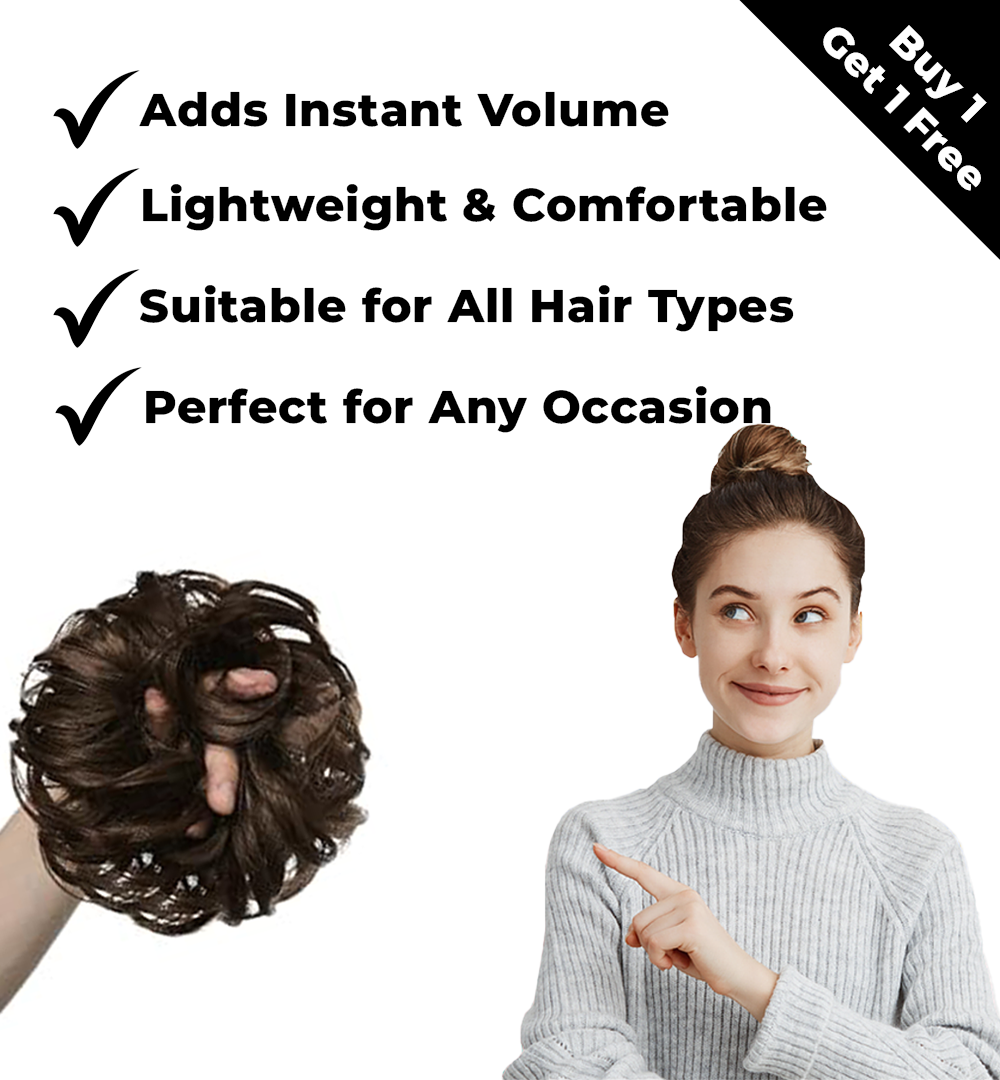 Buy 1 Get 1 Free Hair Bun (Juda) Pack Of 2